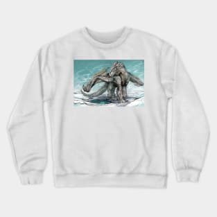 White Dragon Crewneck Sweatshirt